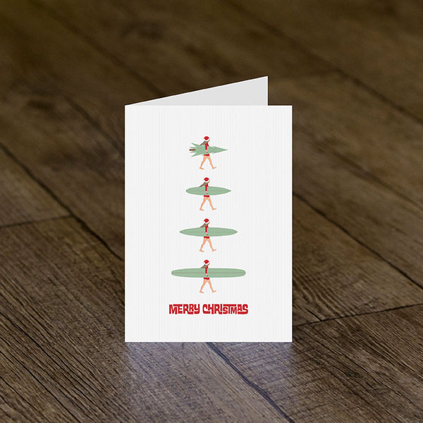 Christmas Tree Quiver Greeting Card