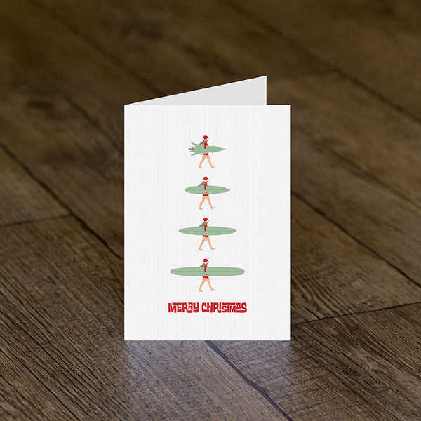 Christmas Tree Quiver Greeting Card