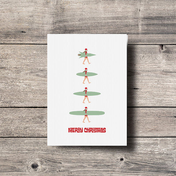 Christmas Tree Quiver Greeting Card