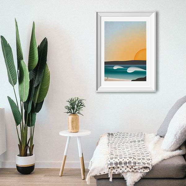 Kernow Peaks Art Print