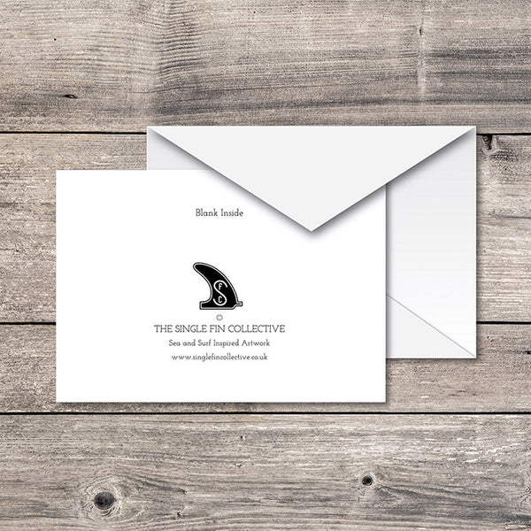 Surf Van Greeting Card