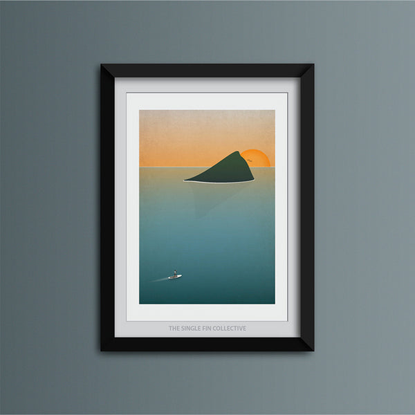 Wembury at Sunset Art Print