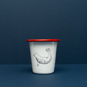Grey Seal Enamel Tumbler