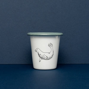 Grey Seal Enamel Tumbler