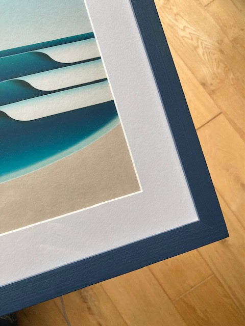 Framed The Bay Art Print (Click & Collect)