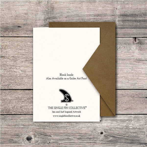 Cover Up Greeting Card