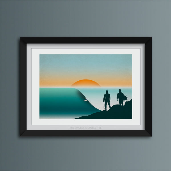 Anchor Point Surf Spot Art Print