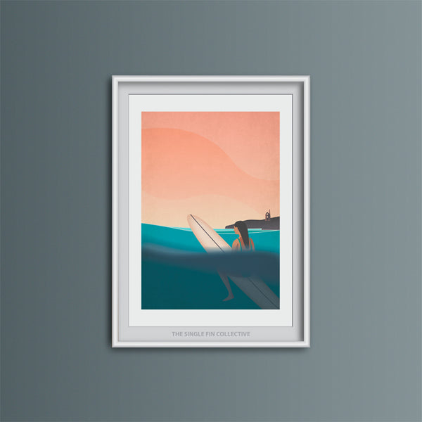 Good Times in the Badlands Art Print