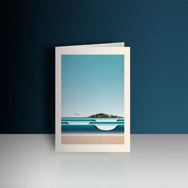 Burgh Island Greeting Card