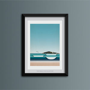 Burgh Island Art Print