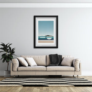 Burgh Island Art Print