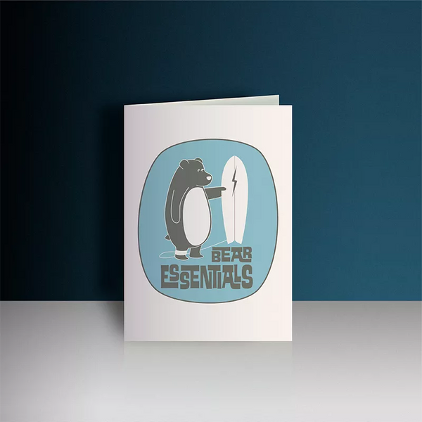 Bear Essentials Greeting Card
