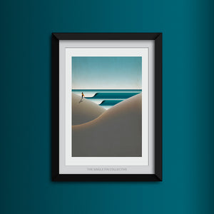 Sand Dunes Art Print