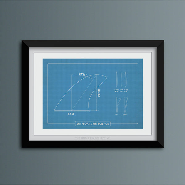 Fin Science Art Print