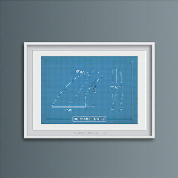 Fin Science Art Print