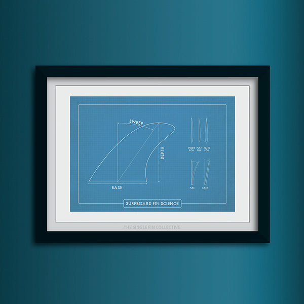 Fin Science Art Print