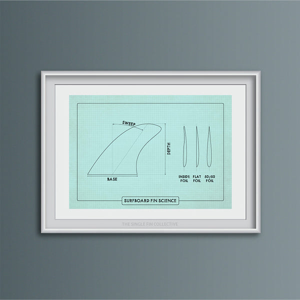 Fin Science Art Print