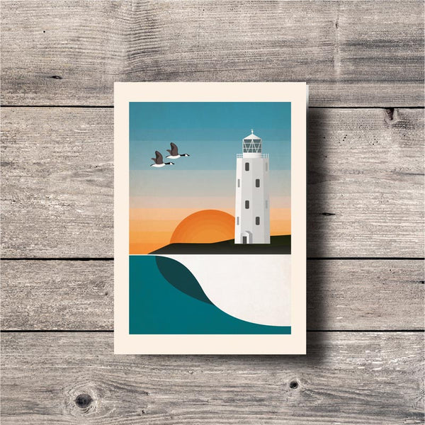 Godrevy Geese Greeting Card
