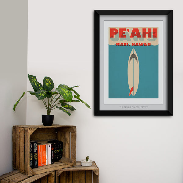 Pe'ahi Shark Art Print