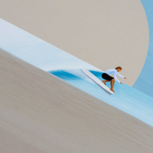 Hang Five Art Print