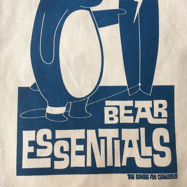 Bear Essentials Surf Themed Tote Bag