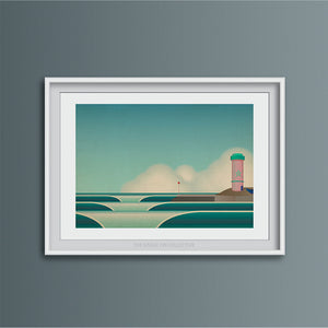 Imsouane Surf Spot Art Print