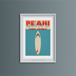 Pe'ahi Shark Art Print