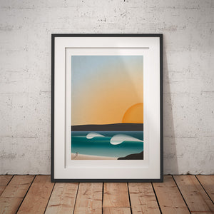 Kernow Peaks Art Print