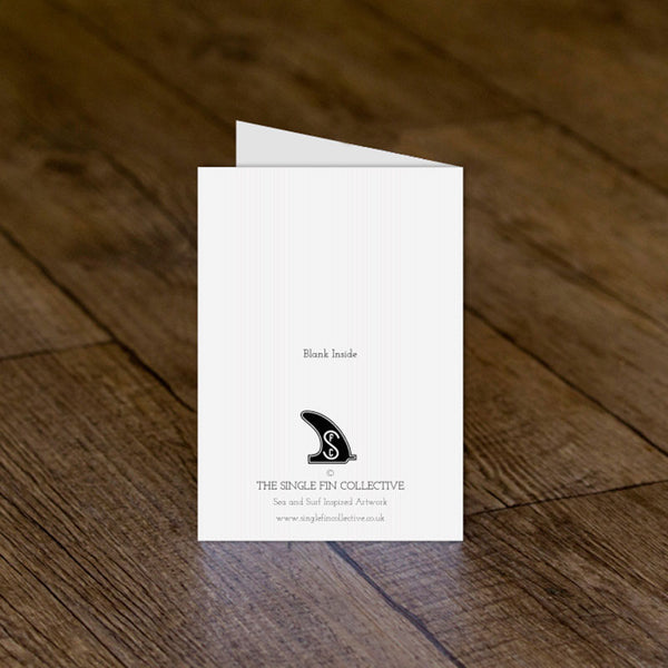 Surf Shaka Greeting Card