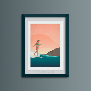 Rise & Glide Greeting Card
