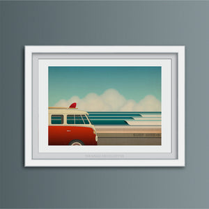 Roadtrip Art Print