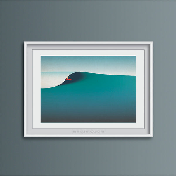 September Waves Art Print