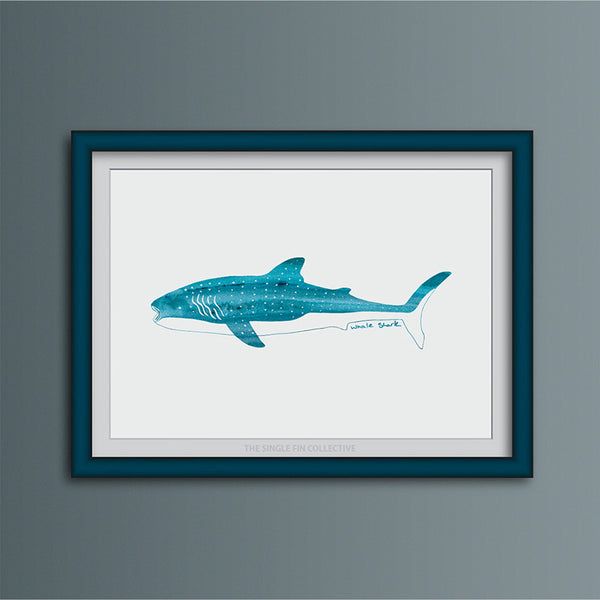 Super Seconds - Whale Shark Art Print