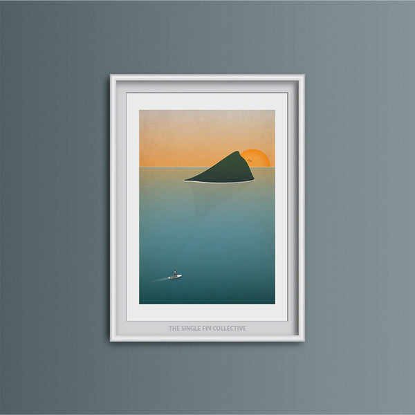 Wembury at Sunset Art Print